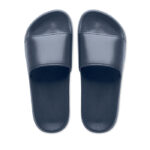 Badeschlappen Größe 44/45 Blau von oben