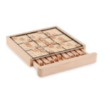 Sudoku-Brettspiel Holz als Werbeartikel mit Logodruck