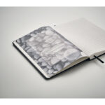 DIN A5 Notizbuch Karton, Detailaufnahme des Materials