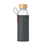 Trinkflasche Glas 500 ml, Rückansicht