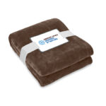 RPET-Flanell Fleece-Decke – Vorderansicht