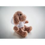 Plüsch-Hund mit Hoody, Seitenansicht