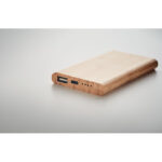 Powerbank 4000 mAh, Detailaufnahme des Materials