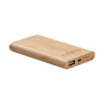 Powerbank 4000 mAh mit markiertem Druckbereich für Ihr Logo