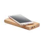Powerbank mit Ladestation, Seitenansicht