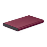 4000mAh Powerbank Typ C Rot, Seitenansicht