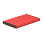 4000mAh Powerbank Typ C Rot, geöffnet dargestellt