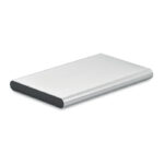 4000mAh Powerbank Typ C Silber, Seitenansicht