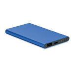 4000mAh Powerbank Typ C Blau als Werbeartikel mit Logodruck
