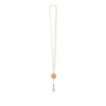 Lanyard mit Metallkarabiner mit markiertem Druckbereich für Ihr Logo