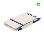 DIN A6 Notizbuch-Set Blau als Werbeartikel mit Logodruck