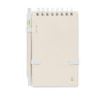 DIN A6 Notizbuch-Set Weiß, Rückansicht
