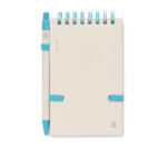 DIN A6 Notizbuch-Set Blau, Rückansicht