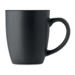 Kaffeebecher, matt 290 ml Schwarz, Seitenansicht