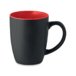 Kaffeebecher, matt 290 ml Rot als Werbeartikel mit Logodruck