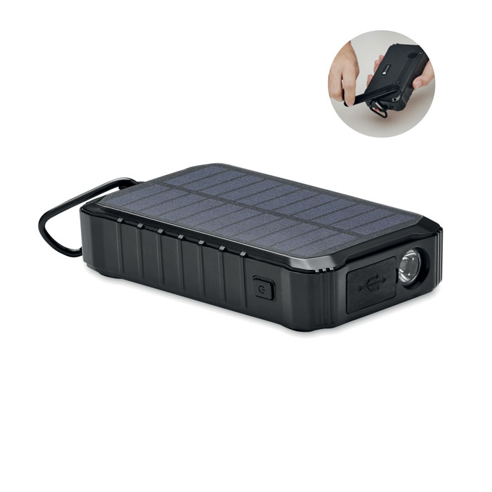 Solar-Dynamo-Ladegerät Solar-Dynamo-Ladegerät als Werbeartikel mit Logodruck