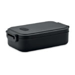 Lunchbox PP 800 ml Schwarz als Werbeartikel mit Logodruck