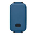 Lunchbox PP 800 ml Blau, Seitenansicht