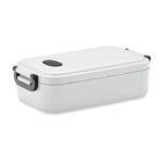Lunchbox PP 800 ml Weiß als Werbeartikel mit Logodruck