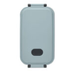 Lunchbox PP 800 ml Grau, Seitenansicht