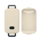 Lunchbox PP 800 ml Braun von oben