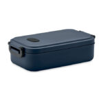 Lunchbox PP 800 ml Blau als Werbeartikel mit Logodruck