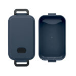 Lunchbox PP 800 ml Blau von oben
