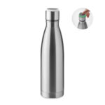 Doppelwandige Flasche 500 ml als Werbeartikel mit Logodruck