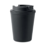 Becher PP 300 ml Schwarz als Werbeartikel mit Logodruck