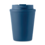 Becher PP 300 ml Blau, geöffnet dargestellt