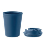 Becher PP 300 ml Blau, Seitenansicht