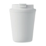 Becher PP 300 ml Weiß, Seitenansicht