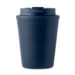 Becher PP 300 ml Blau, Seitenansicht
