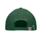 Baseball cap 5 panels 260g/m² Gruen, Rückansicht