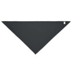 Bandana Polycotton Schwarz, Rückansicht