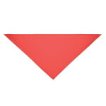 Bandana Polycotton Rot, Seitenansicht