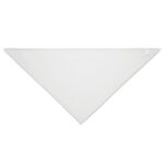 Bandana Polycotton Weiß, Rückansicht