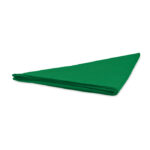 Bandana Polycotton Gruen, geöffnet dargestellt