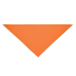 Bandana Polycotton Orange, Seitenansicht