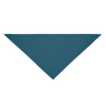 Bandana Polycotton Blau, Seitenansicht
