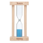 Sanduhr 3 min, Rückansicht