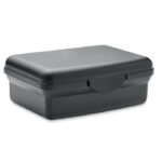 Lunchbox PP 800ml Schwarz als Werbeartikel mit Logodruck