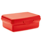 Lunchbox PP 800ml Rot als Werbeartikel mit Logodruck