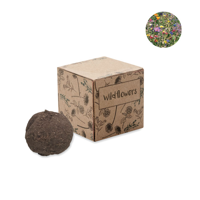 Saat-Set Wildblumen Saat-Set Wildblumen als Werbeartikel mit Logodruck