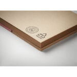 Recyceltes Notizzettel-Set, Detailaufnahme des Materials