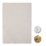DIN A4 Wildblumen-Samenpapier als Werbeartikel mit Logodruck