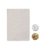DIN A6 Wildblumen-Samenpapier als Werbeartikel mit Logodruck