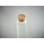 Glasflasche Subli 650ml, Detailaufnahme des Materials
