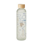 Glasflasche Subli 650ml mit markiertem Druckbereich für Ihr Logo