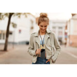 RPET-Lanyard im praktischen Einsatz